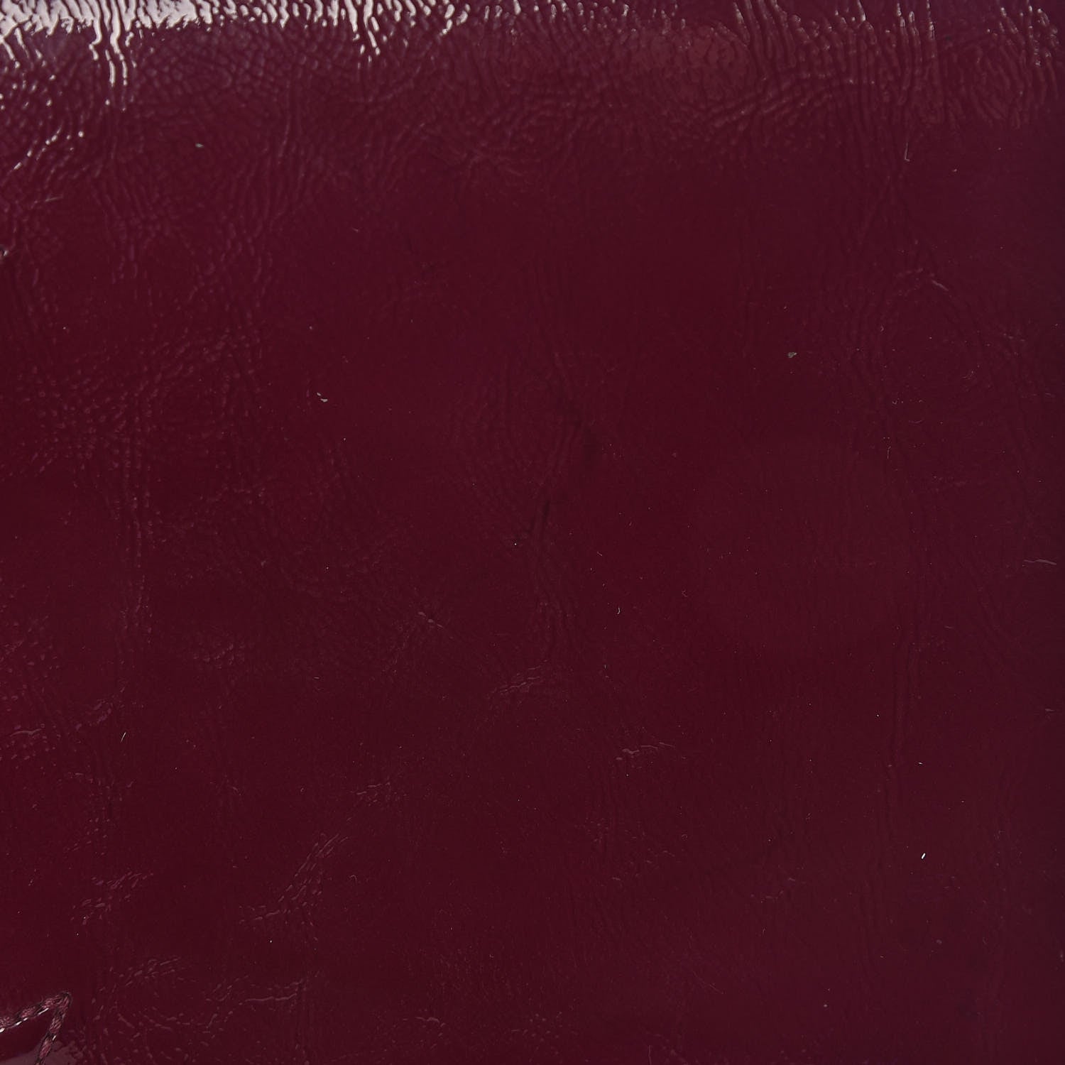 Saint Laurent Textured Patent Monogram Large Belle De Jour Clutch Burgundy 13 of 15