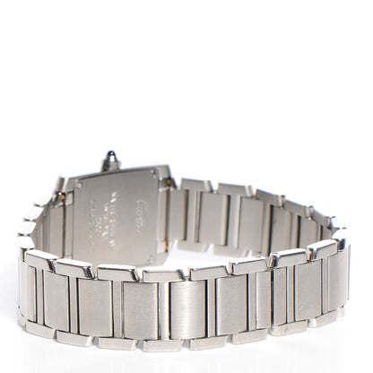 Cartier Stainless Steel 20mm Tank Francaise Quartz Watch 4 of 9