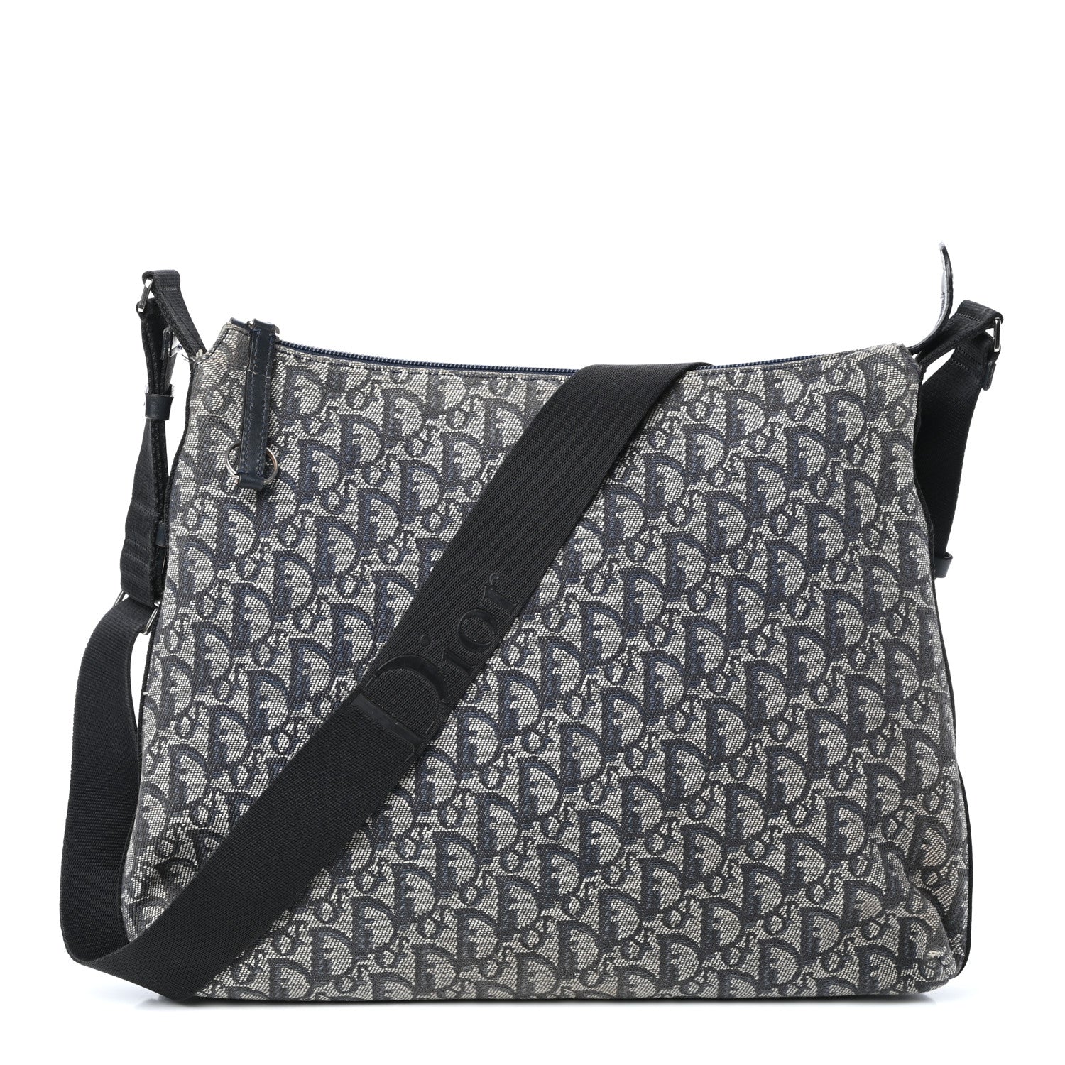Christian Dior Monogram Messenger Black 1 of 9