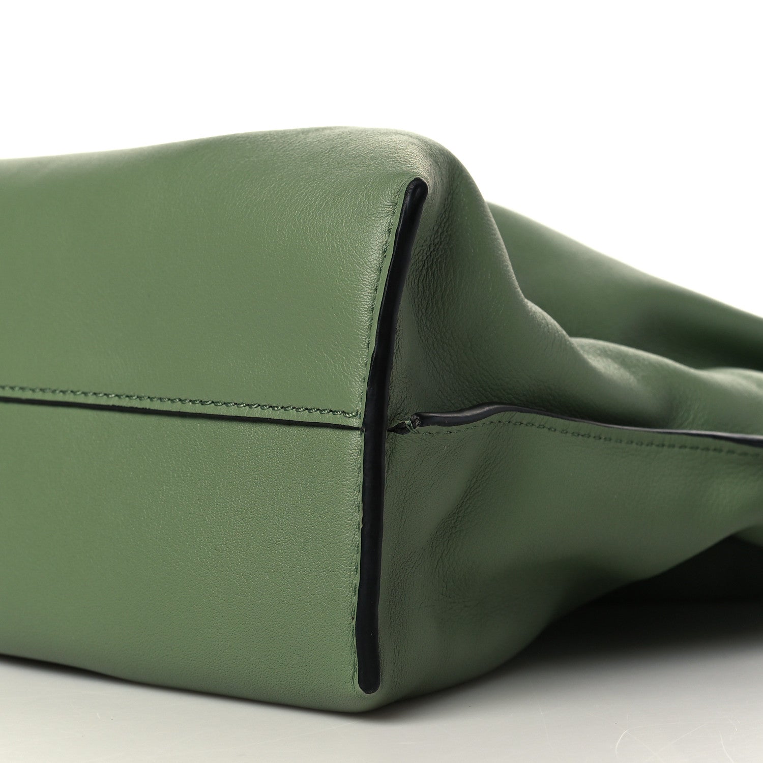 Loewe Calfskin Mini Flamenco Knot Clutch Rosemary 11 of 11