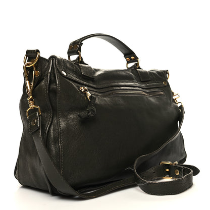 Proenza Schouler Lambskin Medium PS1 Satchel Military 3 of 14