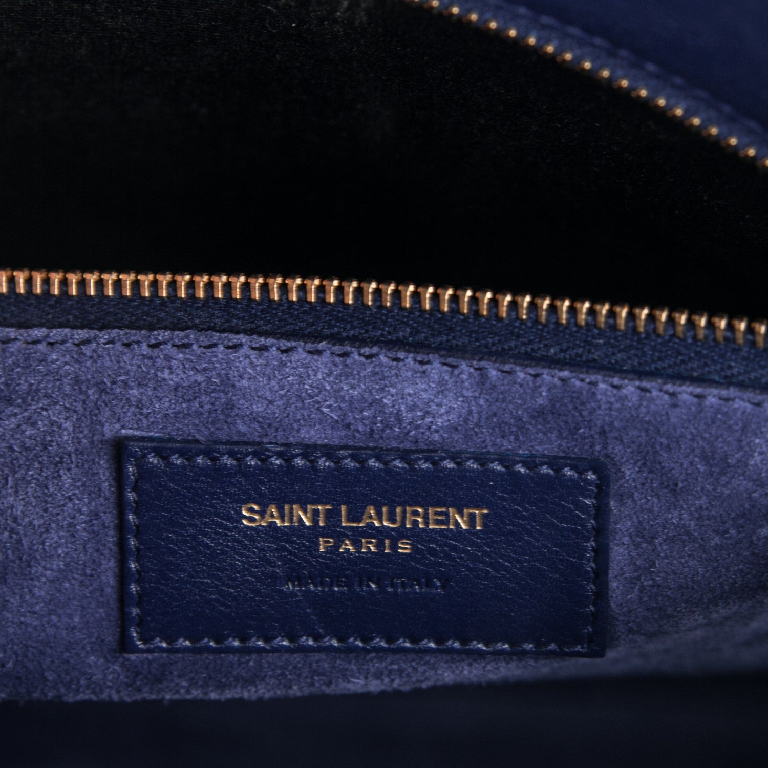 Saint Laurent Calfskin Small Sac De Jour New Marine 6 of 7