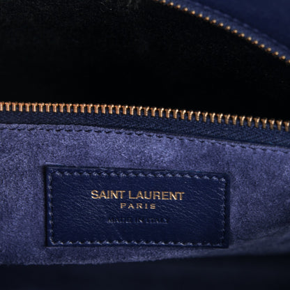 Saint Laurent Calfskin Small Sac De Jour New Marine 6 of 7
