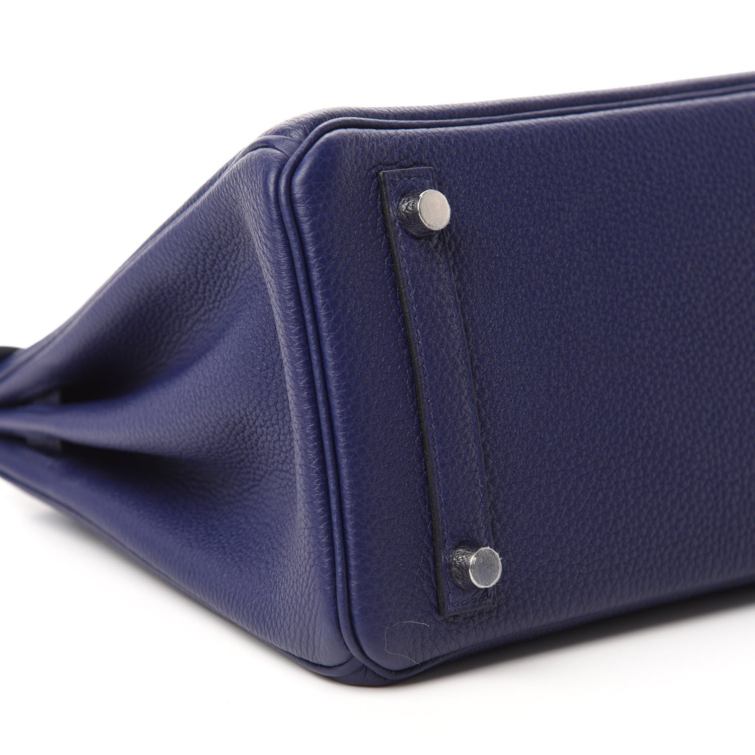Hermes Togo Birkin 25 Bleu Encre 6 of 11