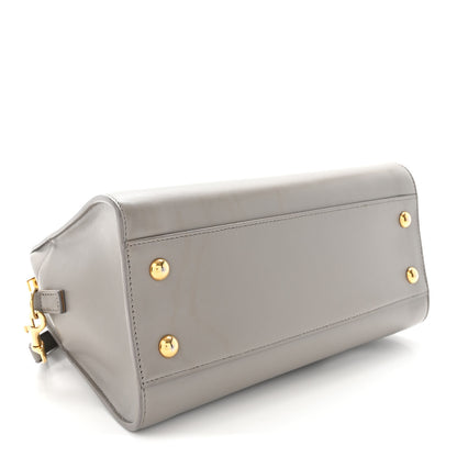 Saint Laurent Calfskin Monogram Baby Cabas Fog 4 of 11
