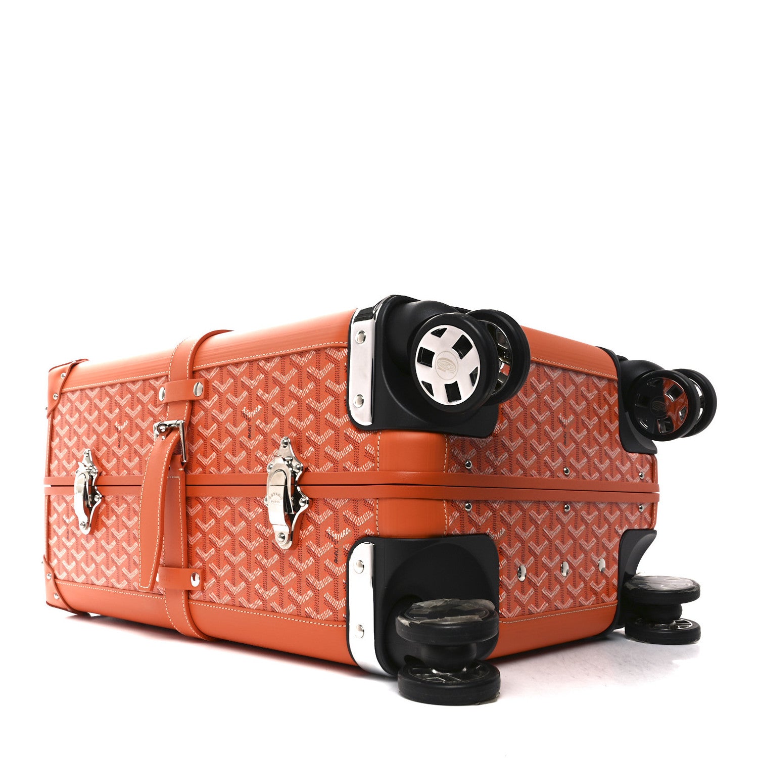Goyard Goyardine Bourget PM Orange 3 of 8