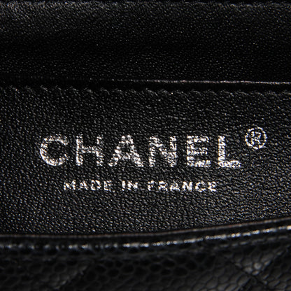 Chanel Caviar Quilted Mini Square Flap Black 7 of 8