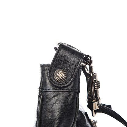 Balenciaga Agneau Giant 12 Silver Hardware Hip Black 10 of 13