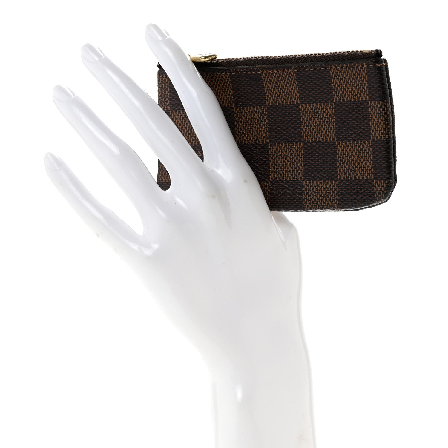 Louis Vuitton Damier Ebene Key Pouch 2 of 10
