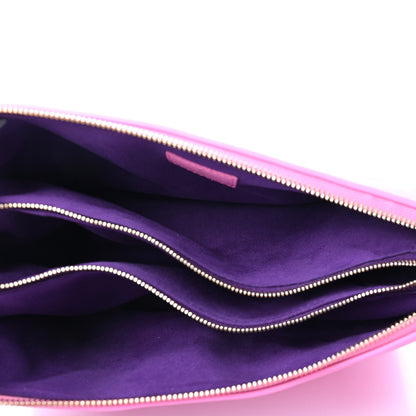 Louis Vuitton Lambskin Embossed Monogram Vuittamins Coussin PM Rose Violet 5 of 8
