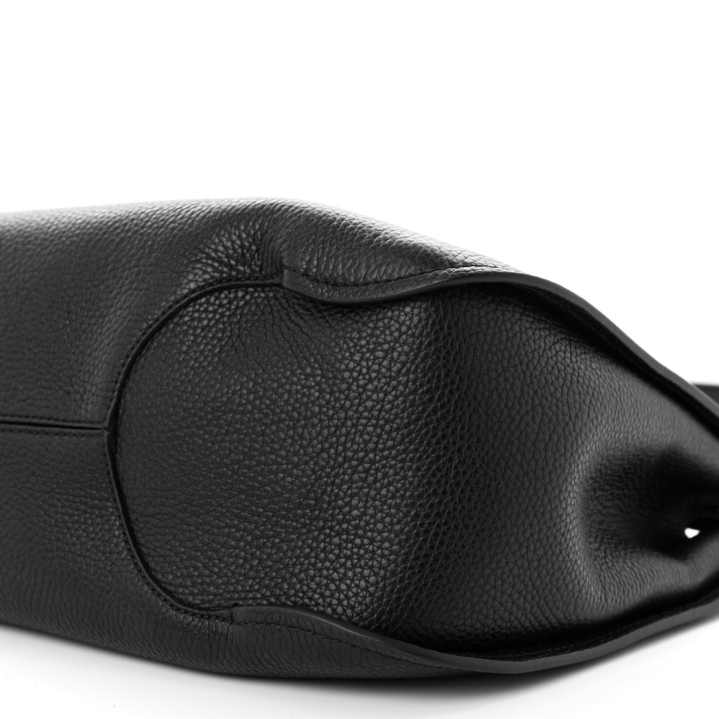 Calfskin Minerva Hobo Black