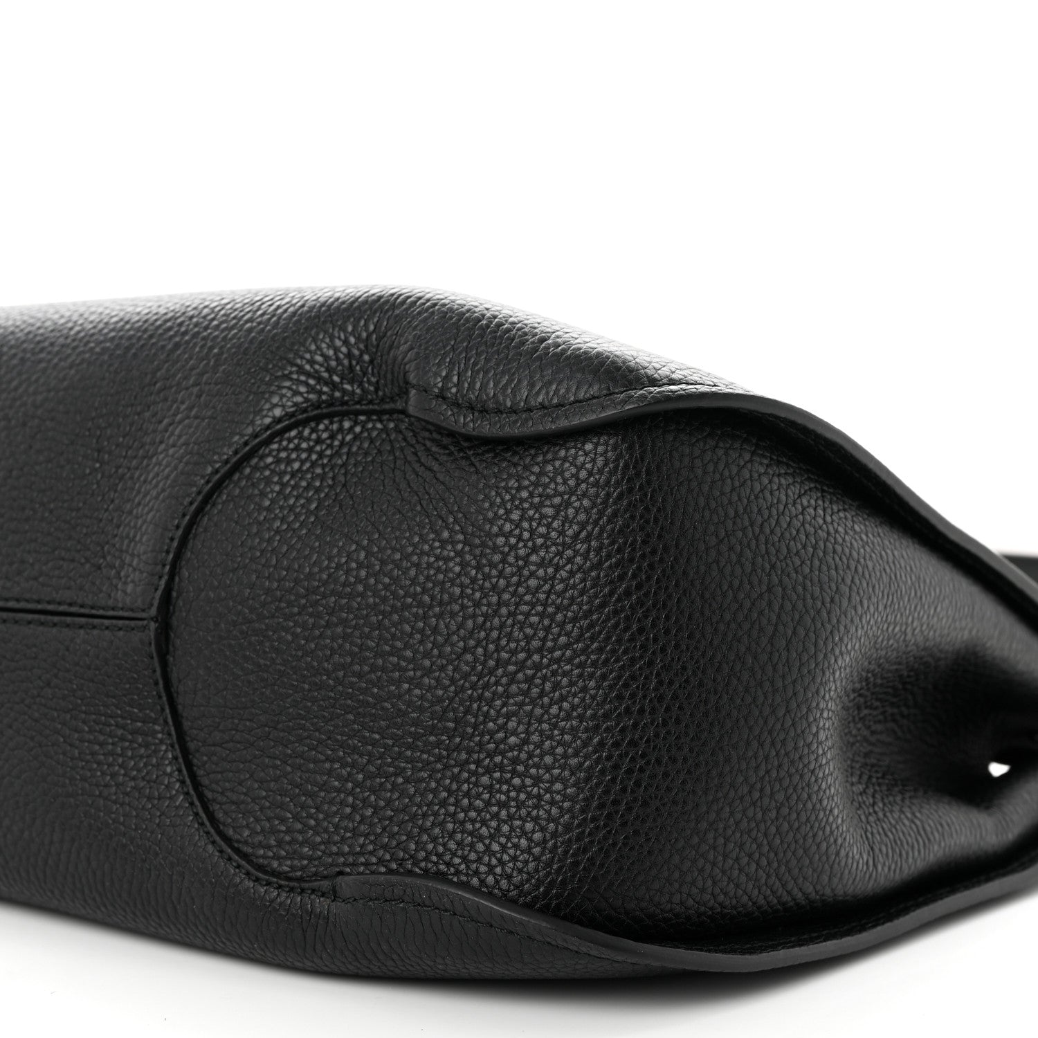 Salvatore Ferragamo Calfskin Minerva Hobo Black 10 of 11
