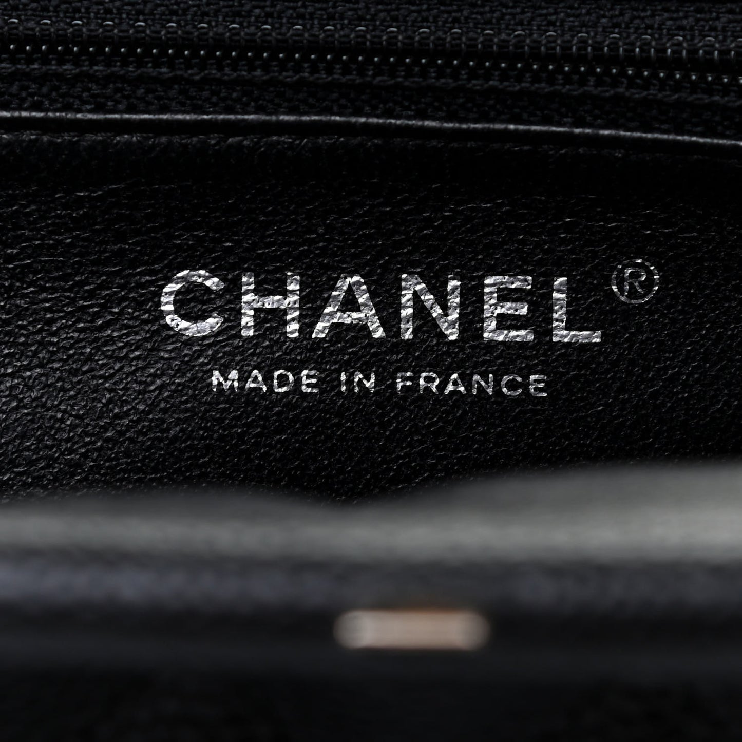 Caviar Quilted Timeless Clutch Black