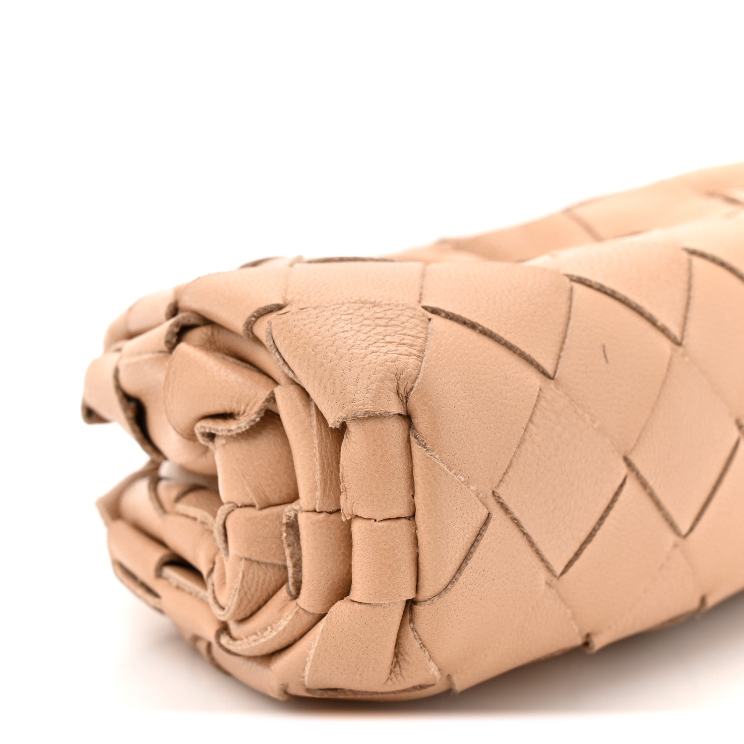 Bottega Veneta Nappa Intrecciato Coin Purse Almond 9 of 9