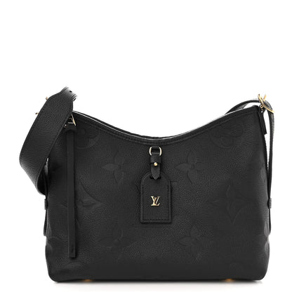 Louis Vuitton Empreinte Carryall PM Black 3 of 9
