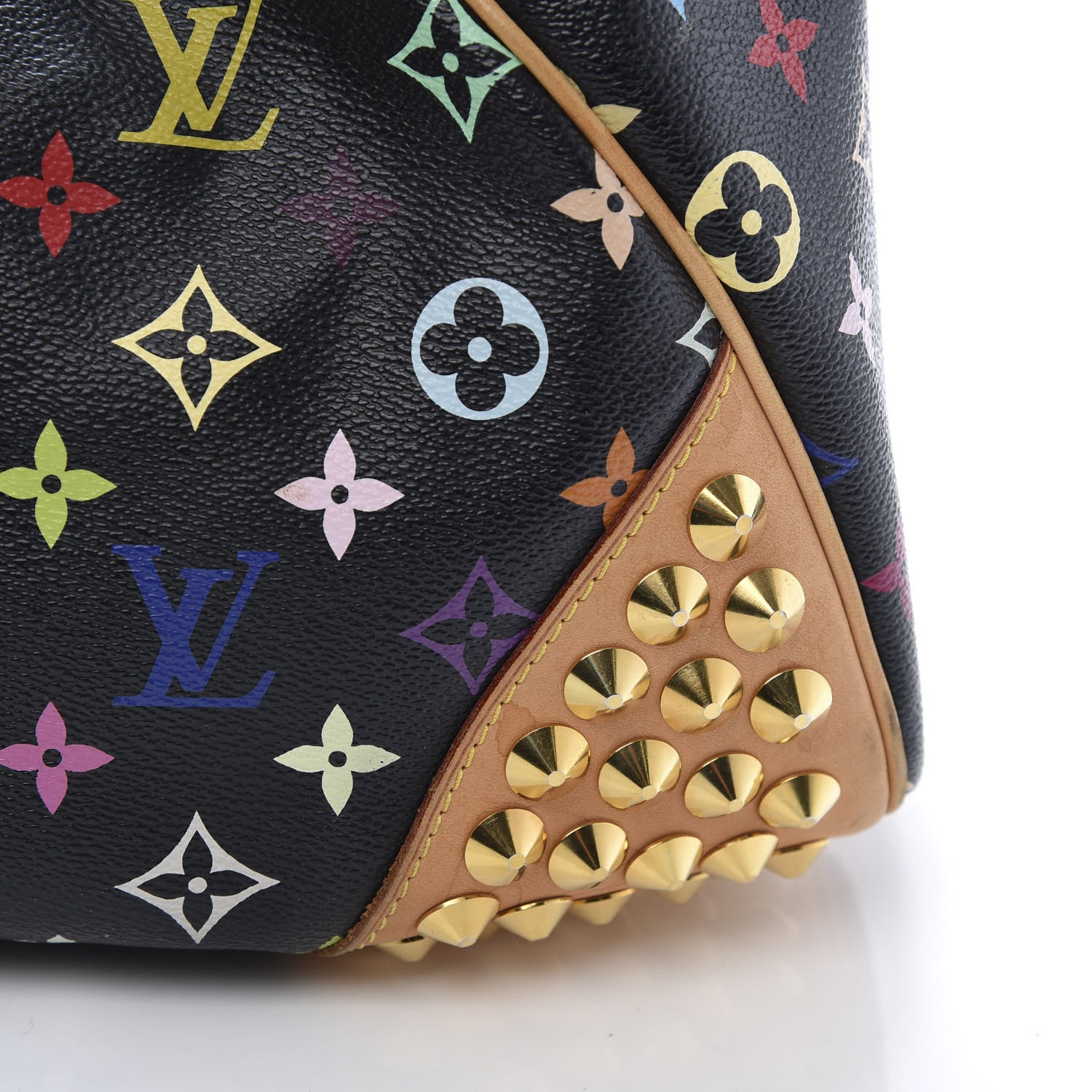 Louis Vuitton Monogram Multicolor Chrissie Black 13 of 14