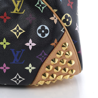Louis Vuitton Monogram Multicolor Chrissie Black 13 of 14