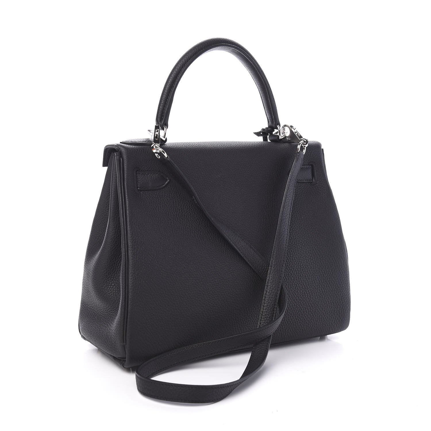 Hermes Togo Kelly Retourne 28 Black 2 of 10