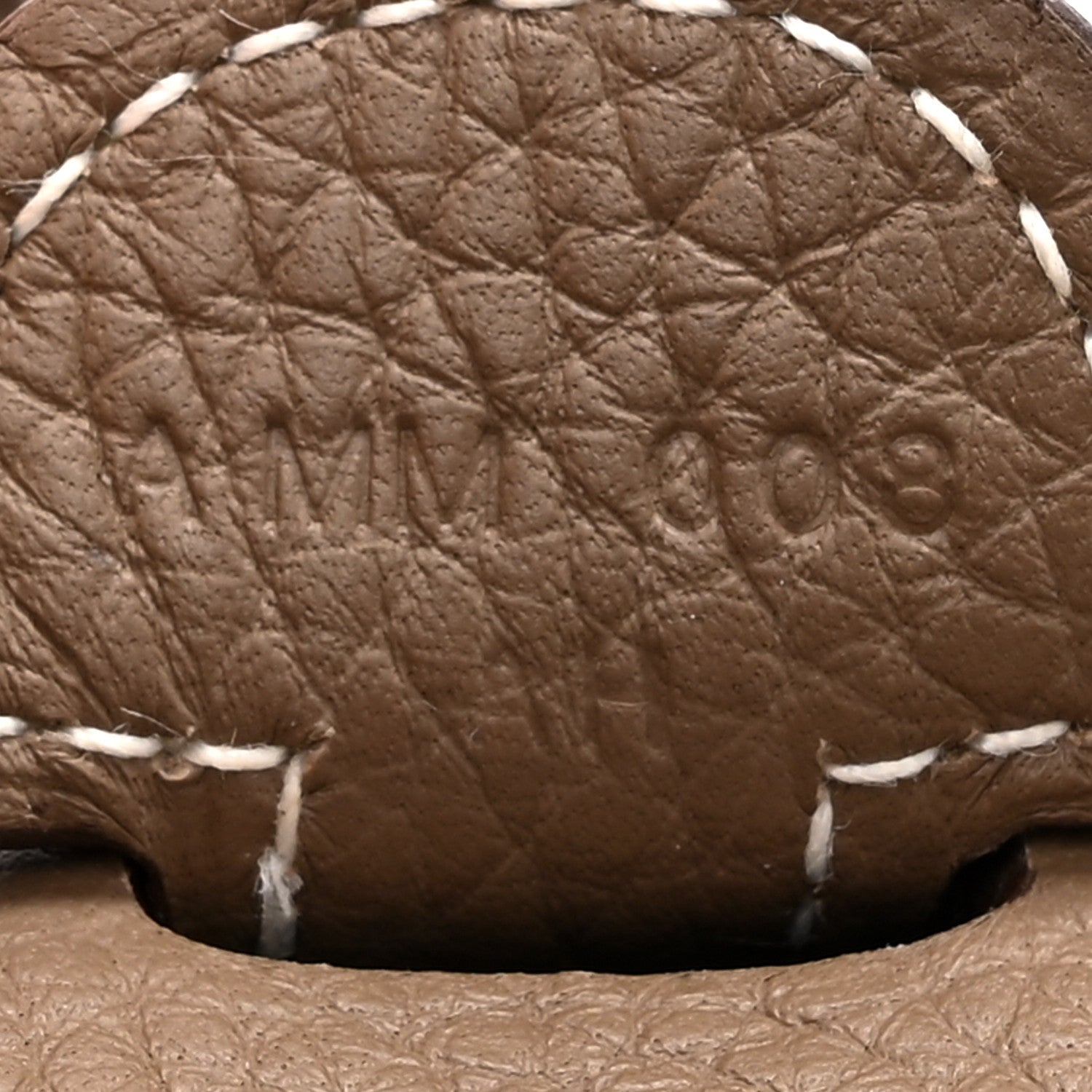 Hermes Taurillon Clemence Evelyne III PM Etoupe 7 of 11
