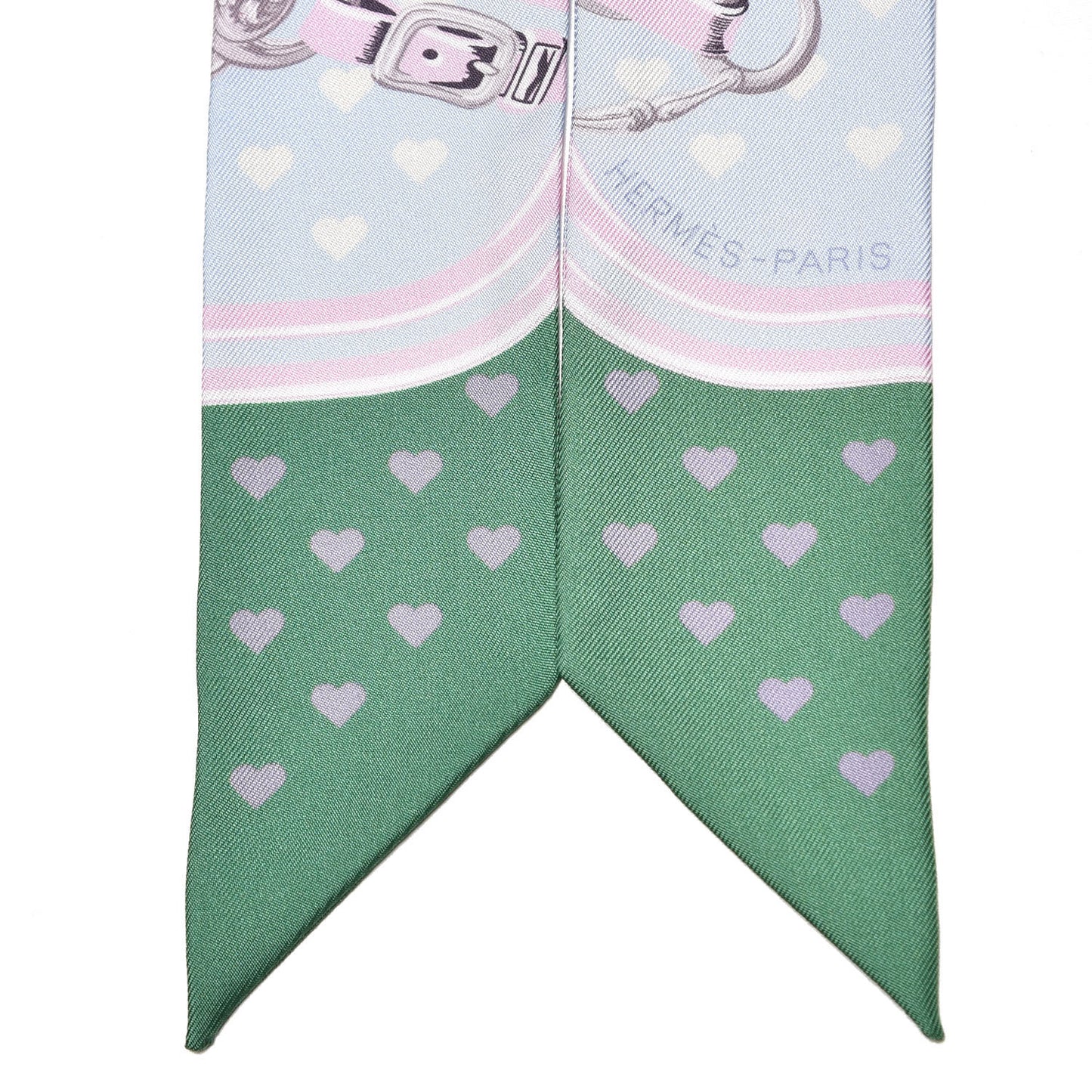 Silk Brides De Gala Love Twilly Bleu Ciel Parme Vert