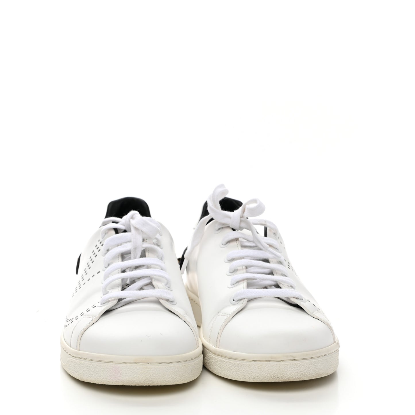 Calfskin Womens Backnet Sneakers 40 Black