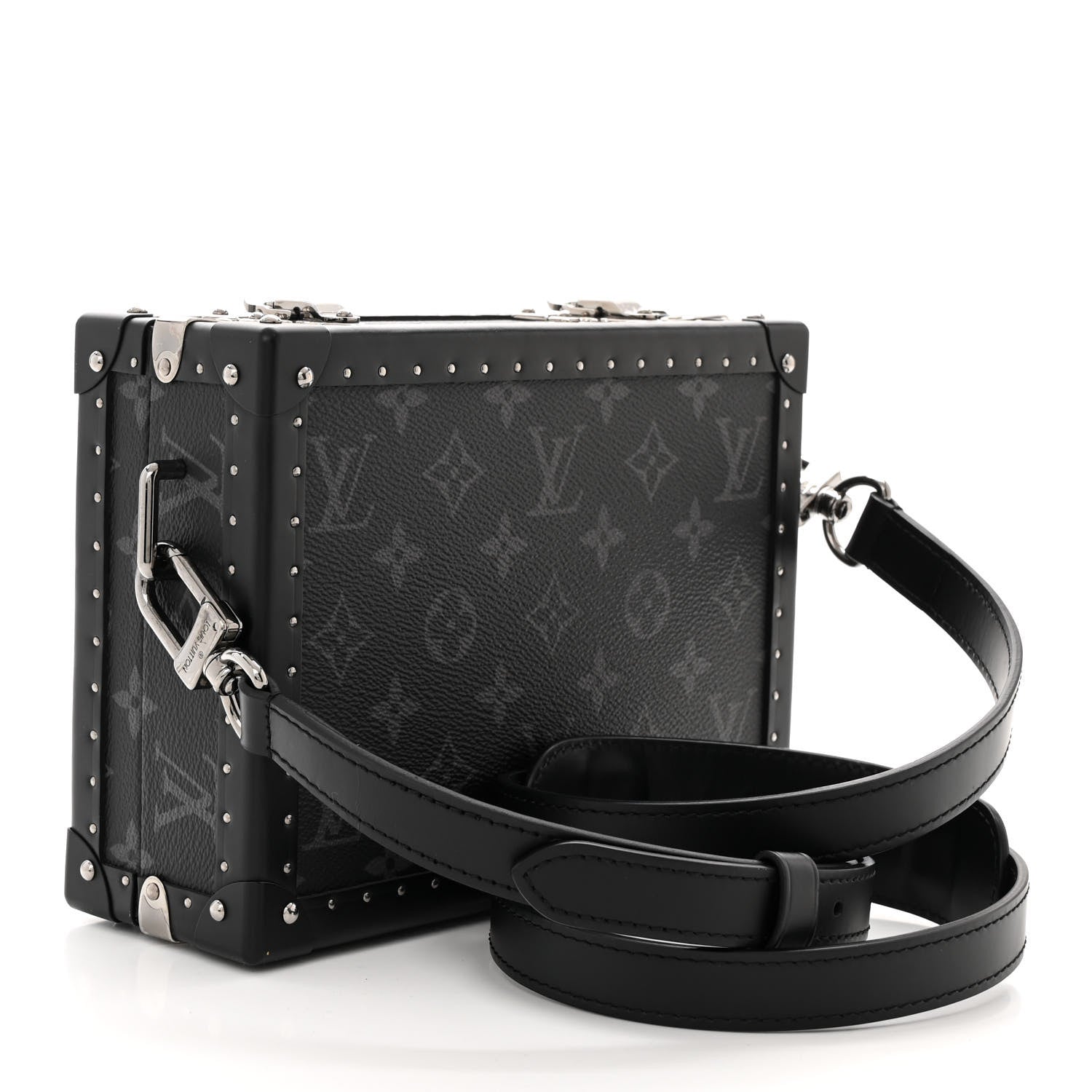 Louis Vuitton Monogram Eclipse Macassar Clutch Box 3 of 9