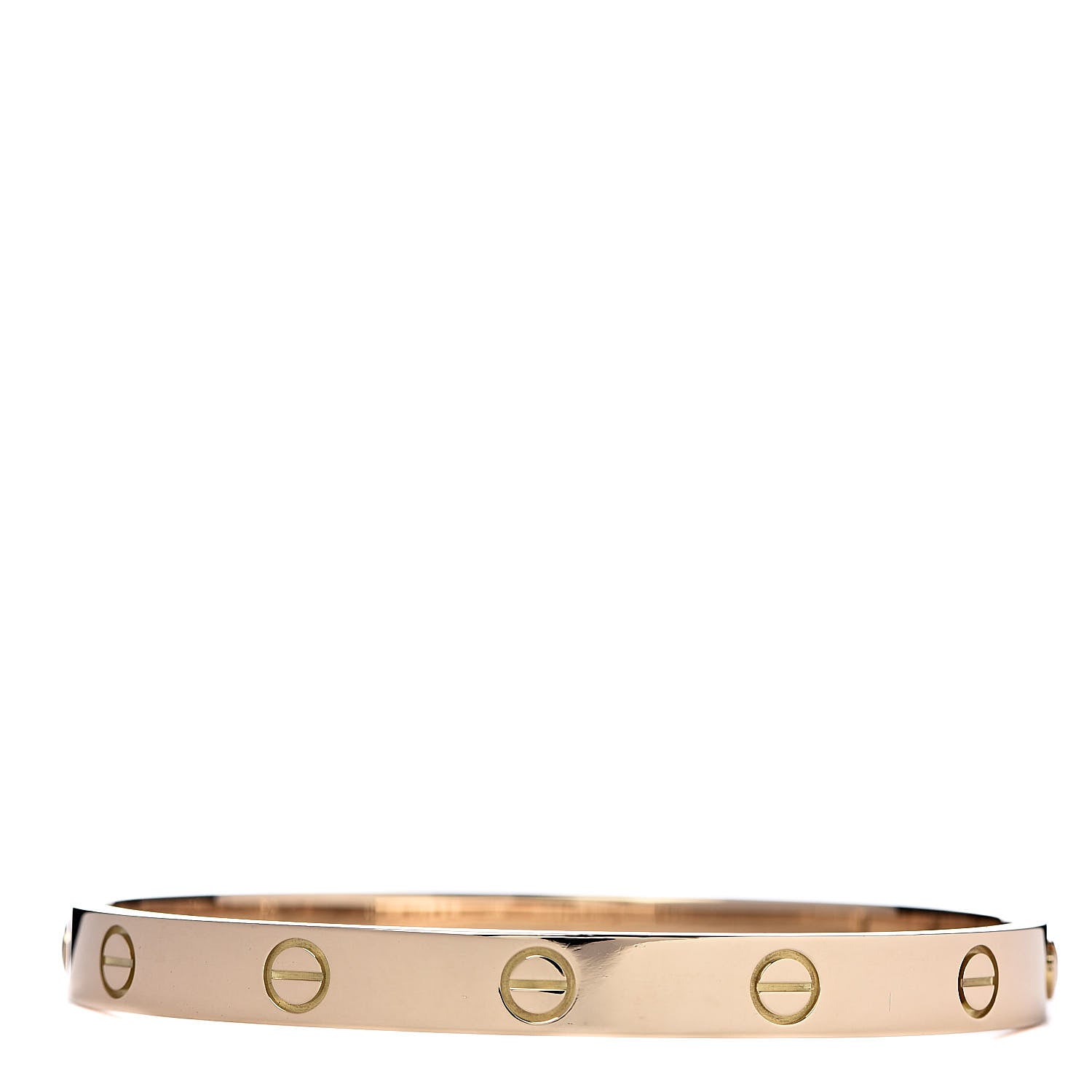 Cartier 18K Yellow Gold LOVE Bracelet 17 3 of 4