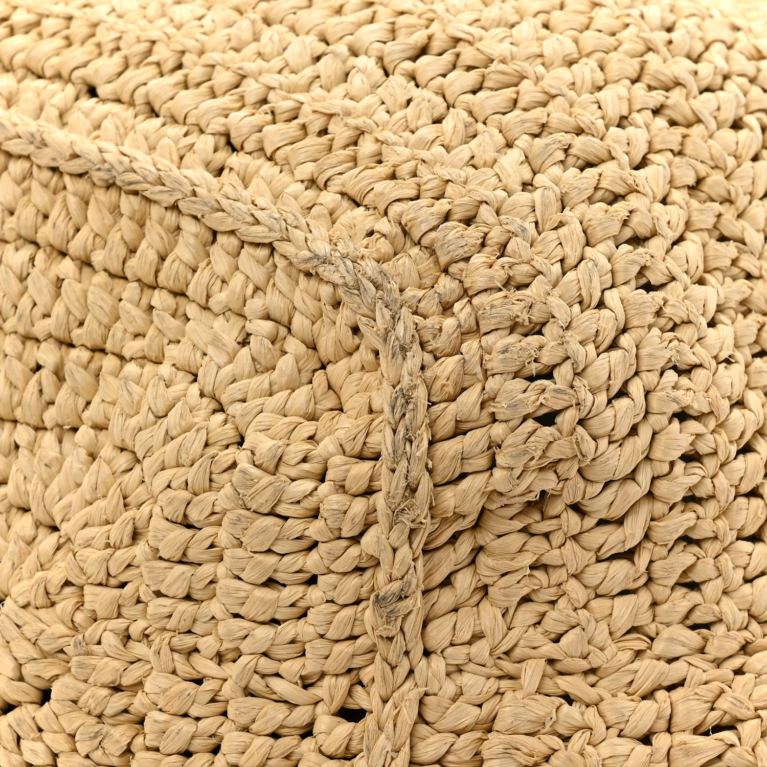 Saint Laurent Raffia Rive Gauche Tote Natural 11 of 14