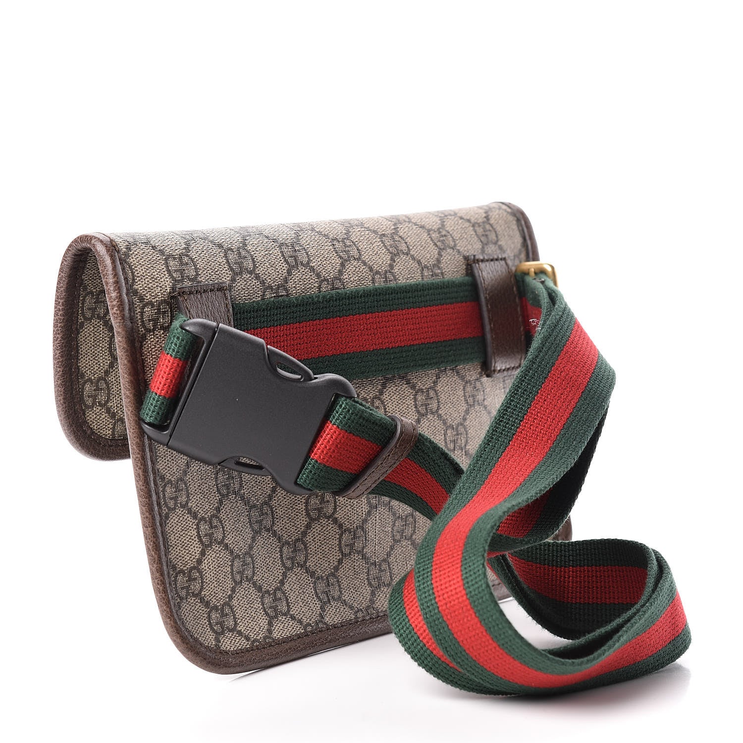 Gucci GG Supreme Monogram Neo Vintage Web Belt Bag Brown 3 of 10