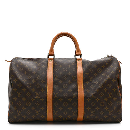 Louis Vuitton Monogram Keepall 50 1 of 9