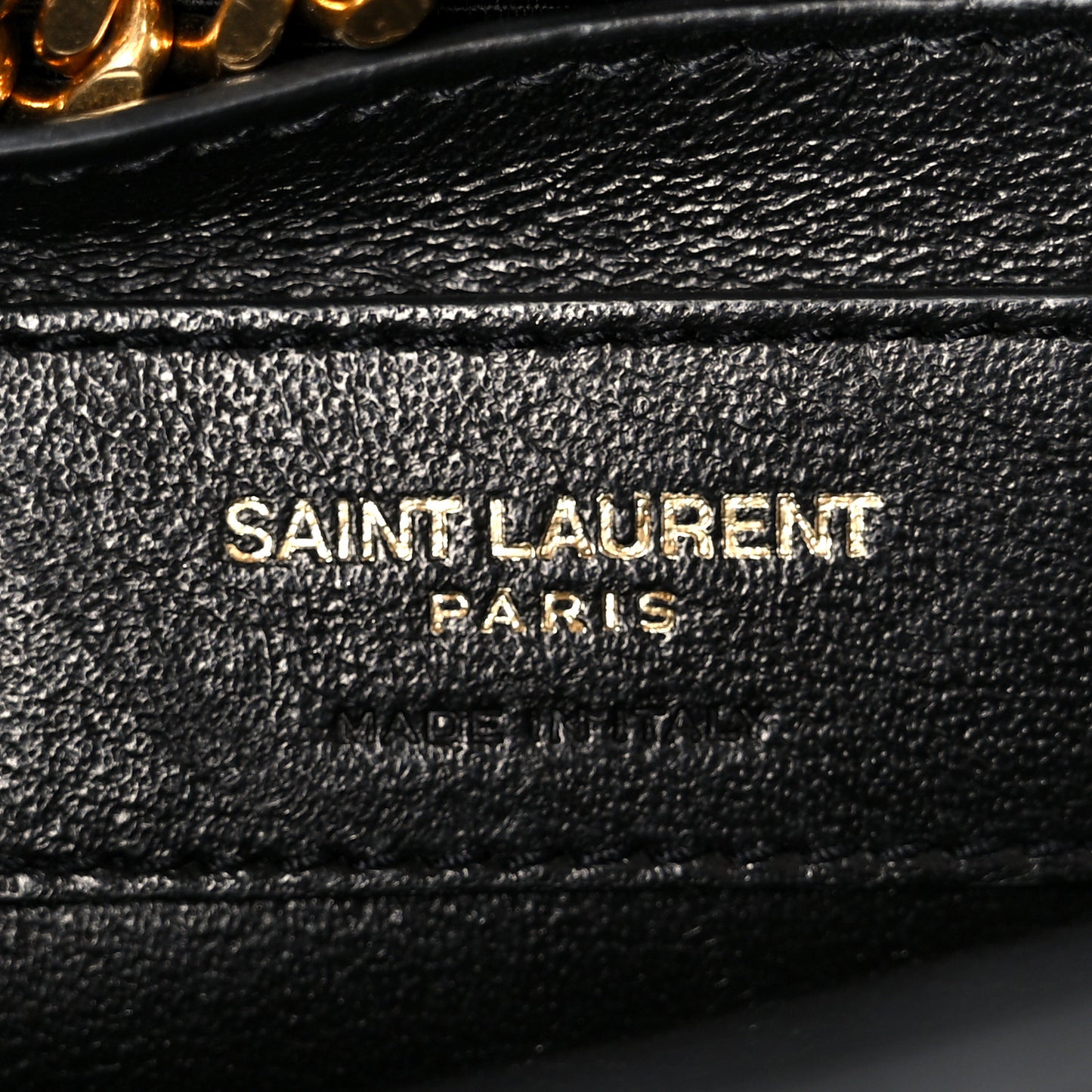 Grain De Poudre Small Monogram Kate Satchel Black