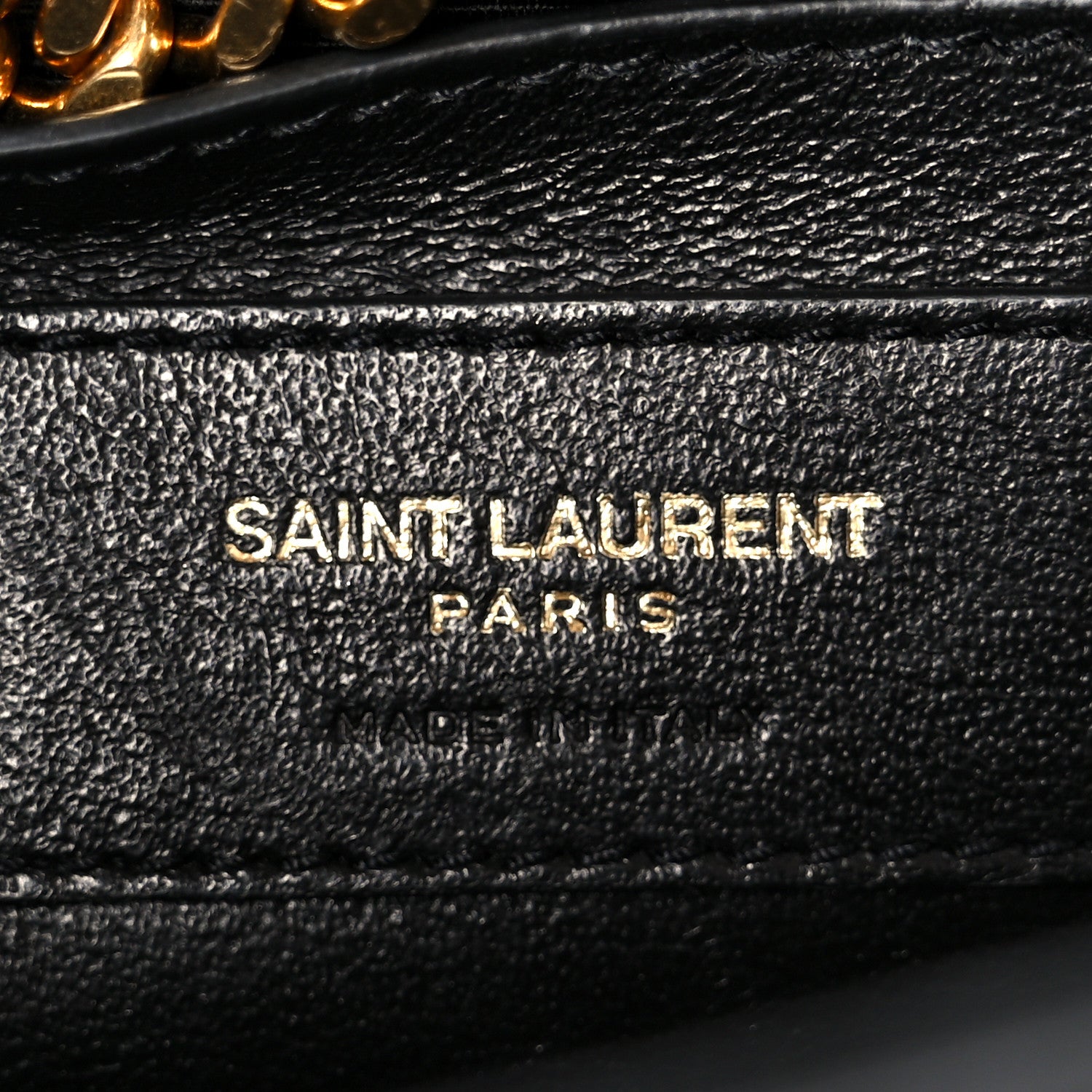 Saint Laurent Grain De Poudre Small Monogram Kate Satchel Black 6 of 11