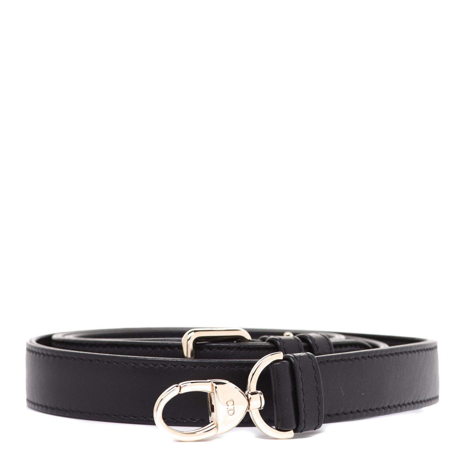Christian Dior Lambskin Lady Dior Adjustable Shoulder Strap Black 1 of 4