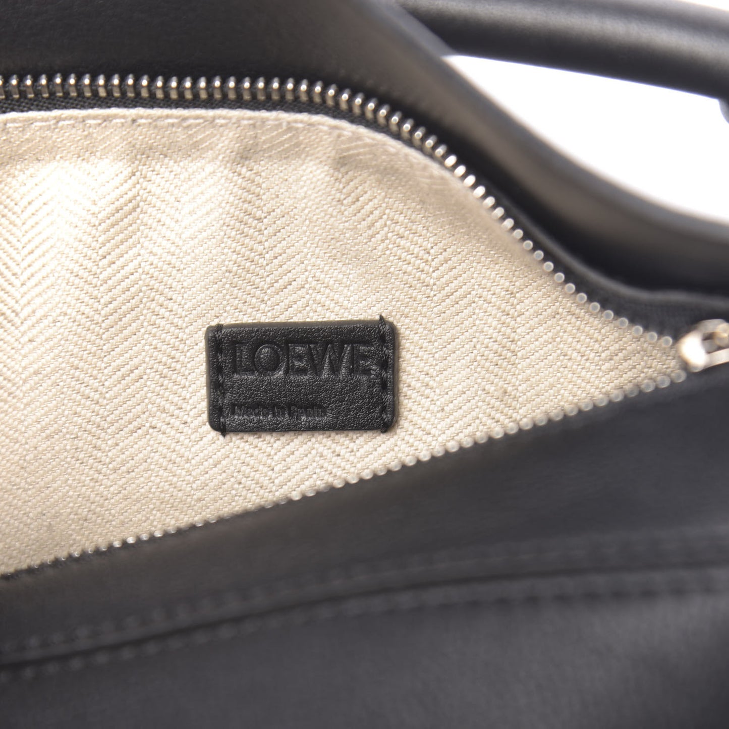 Calfskin Mini Puzzle Bag Black