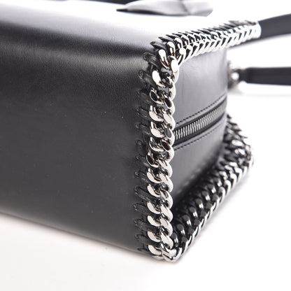 Stella McCartney Eco Alter Nappa Mini Falabella Box Top Handle Bag Black 9 of 9