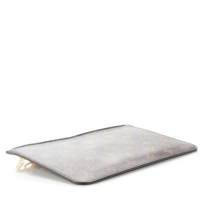 Louis Vuitton Monogram Neverfull MM GM Pochette Fuchsia 4 of 8