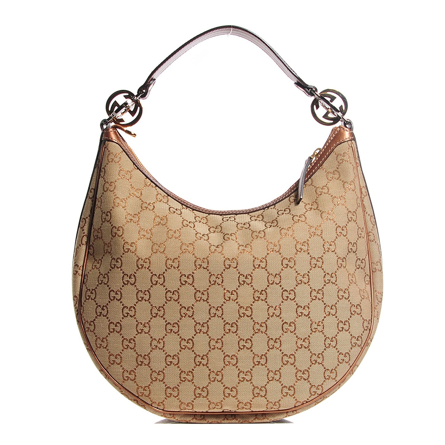 Monogram GG Twins Medium Hobo Bronze