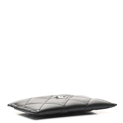 Chanel Lambskin Quilted Card Holder Black 3 of 8