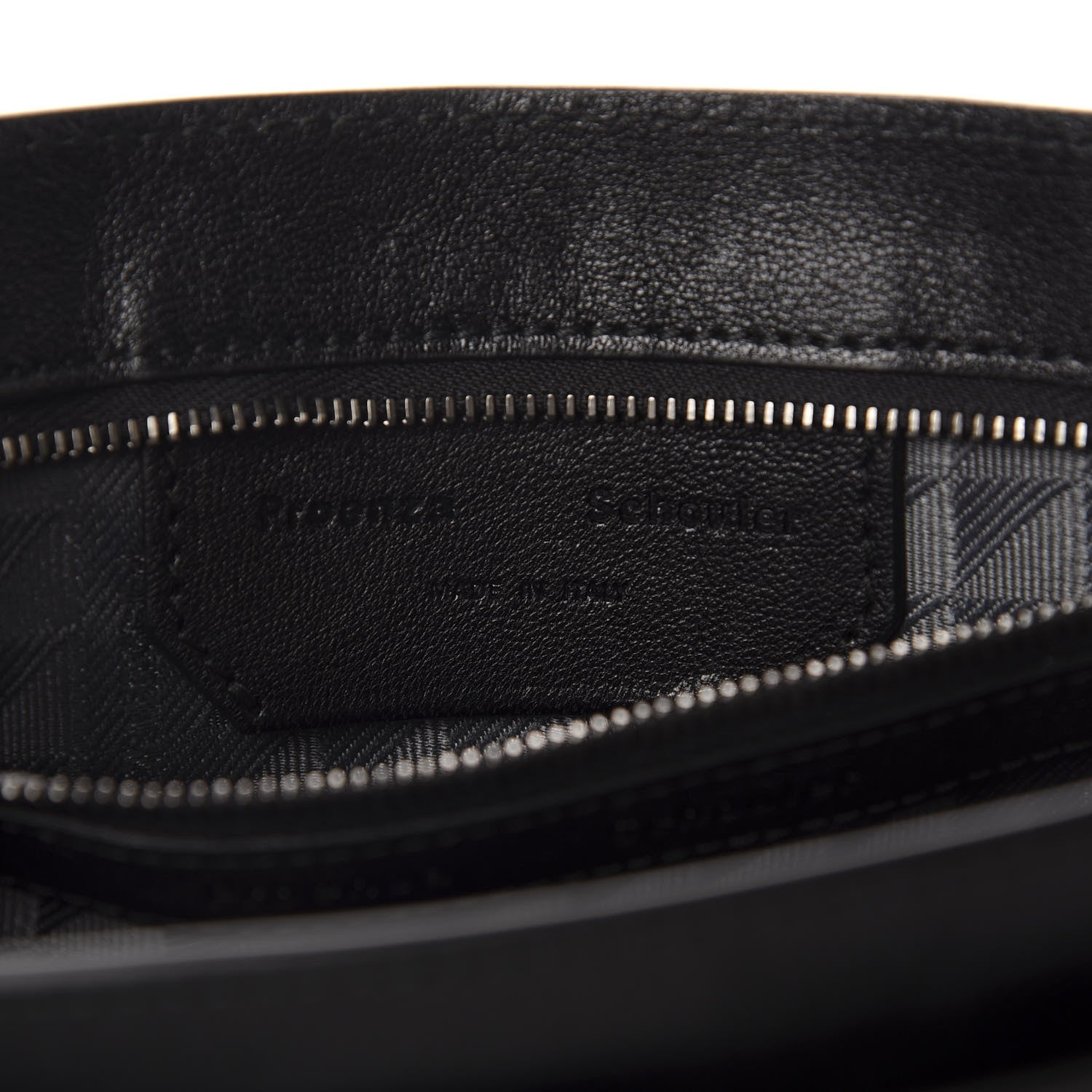 Proenza Schouler Lambskin Tiny PS1 Satchel Black 8 of 11