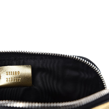 Gucci X SEGA Calfskin GUCCY Stars Mini Dome Shoulder Bag Gold 9 of 10