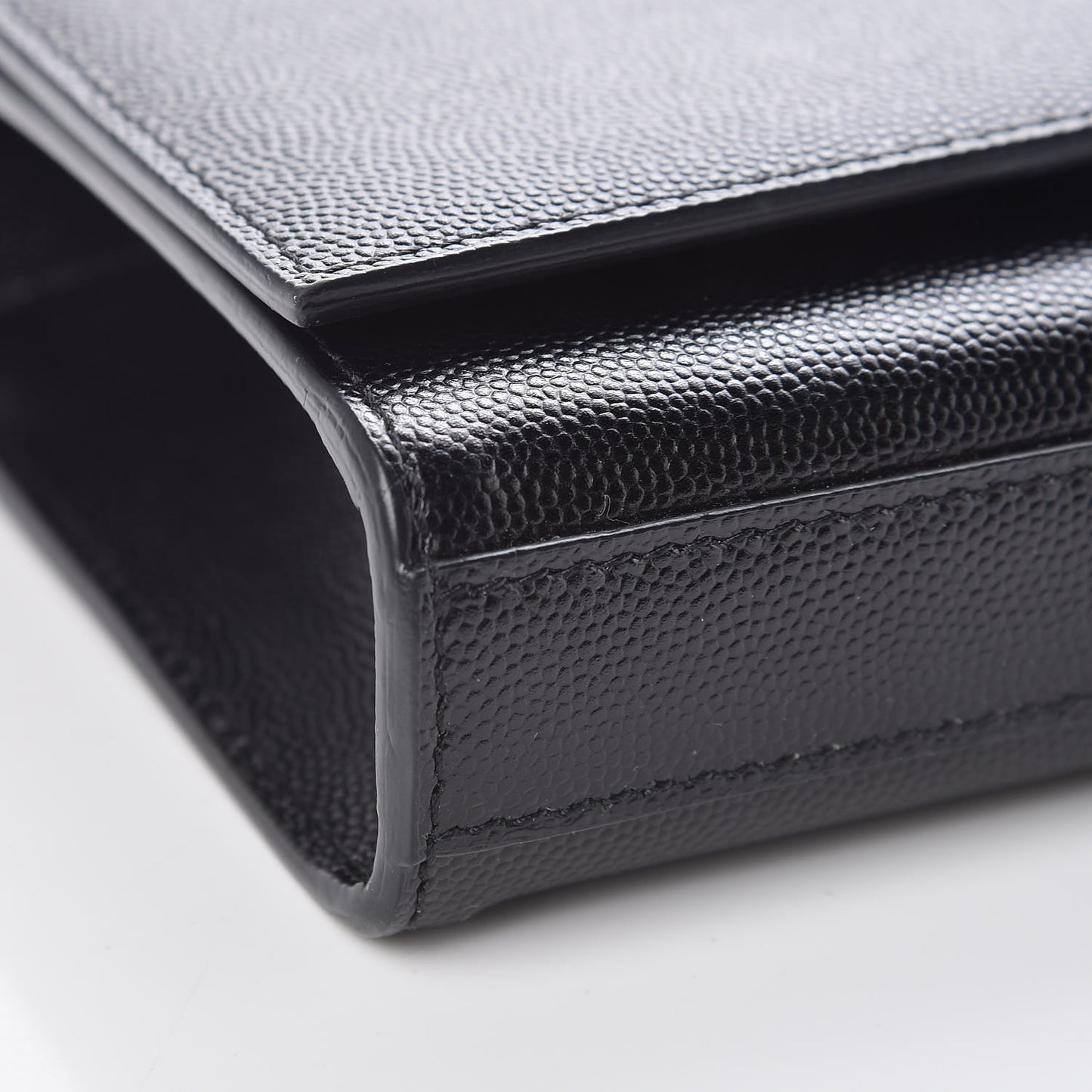 Grain De Poudre Monogram Cassandre Clutch Black