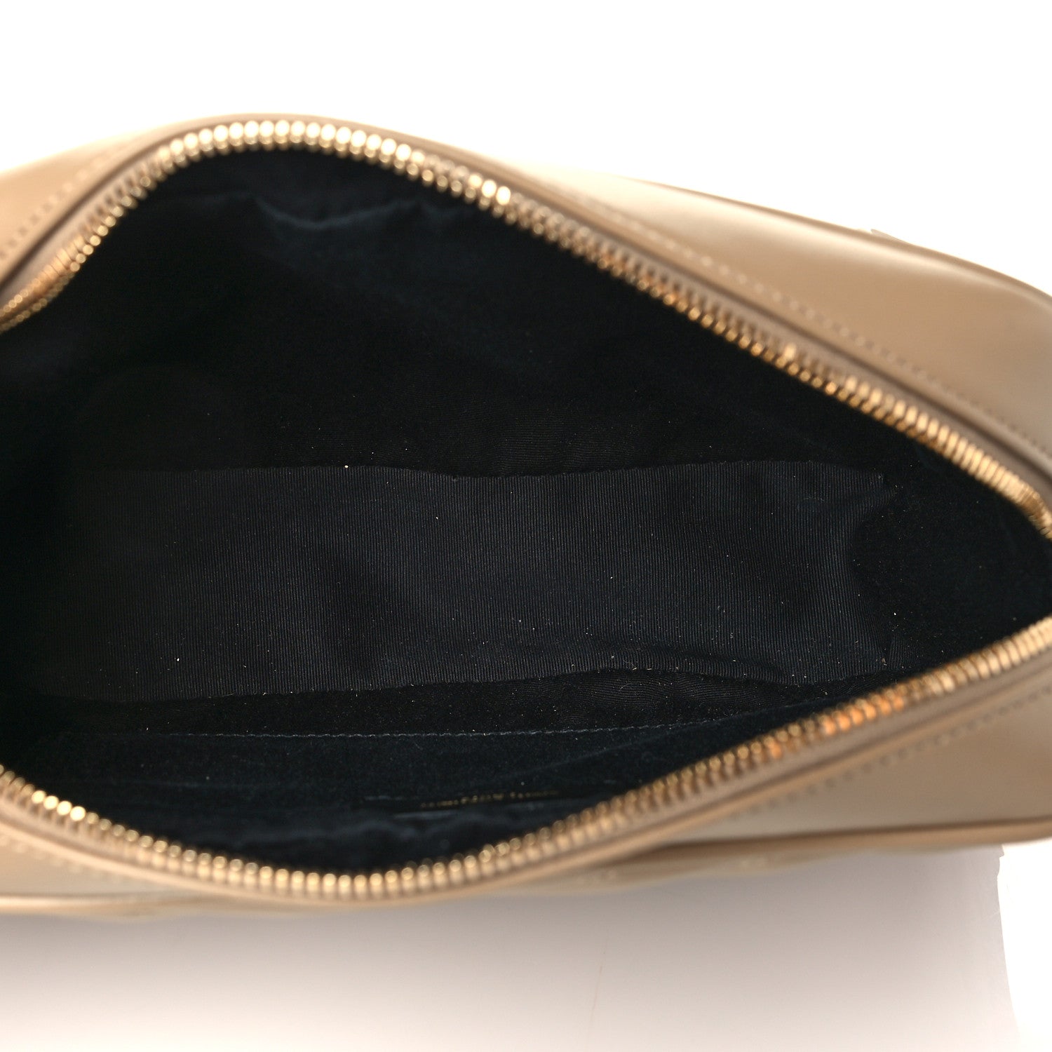 Saint Laurent Calfskin Matelasse Monogram Lou Camera Bag Dark Latte 5 of 10