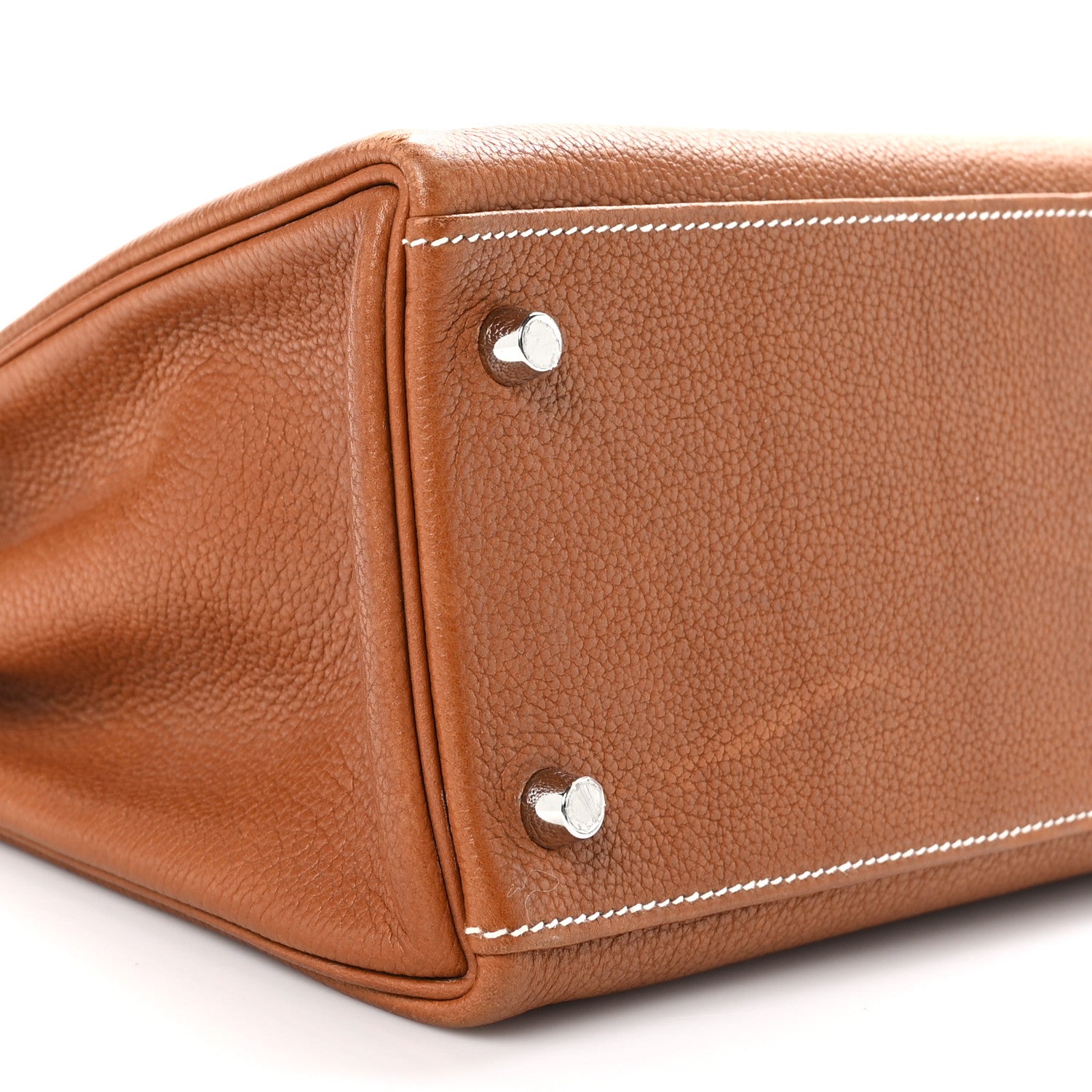 Hermes Barenia Faubourg Kelly Retourne 32 Fauve 9 of 12