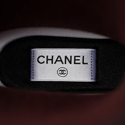 Chanel Caoutchouk CC High Boots 37 Black 6 of 8