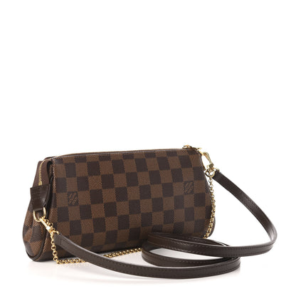 Louis Vuitton Damier Ebene Eva Clutch 3 of 10