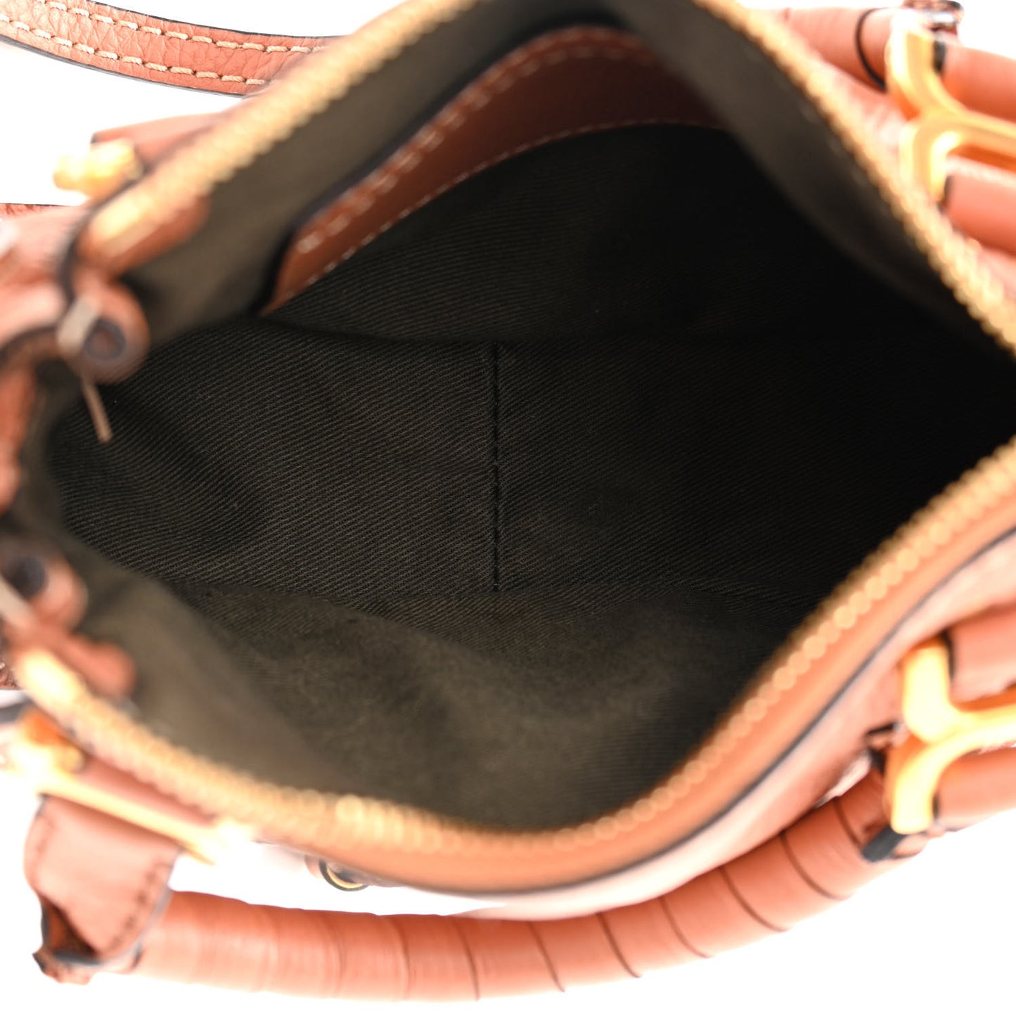 Calfskin Mini Marcie Satchel Muted Brown