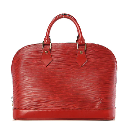 Louis Vuitton Epi Alma PM Castillan Red 1 of 16