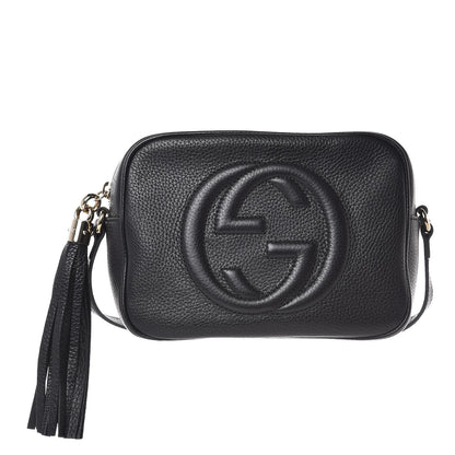 Gucci Pebbled Calfskin Small Soho Disco Bag Black 1 of 7