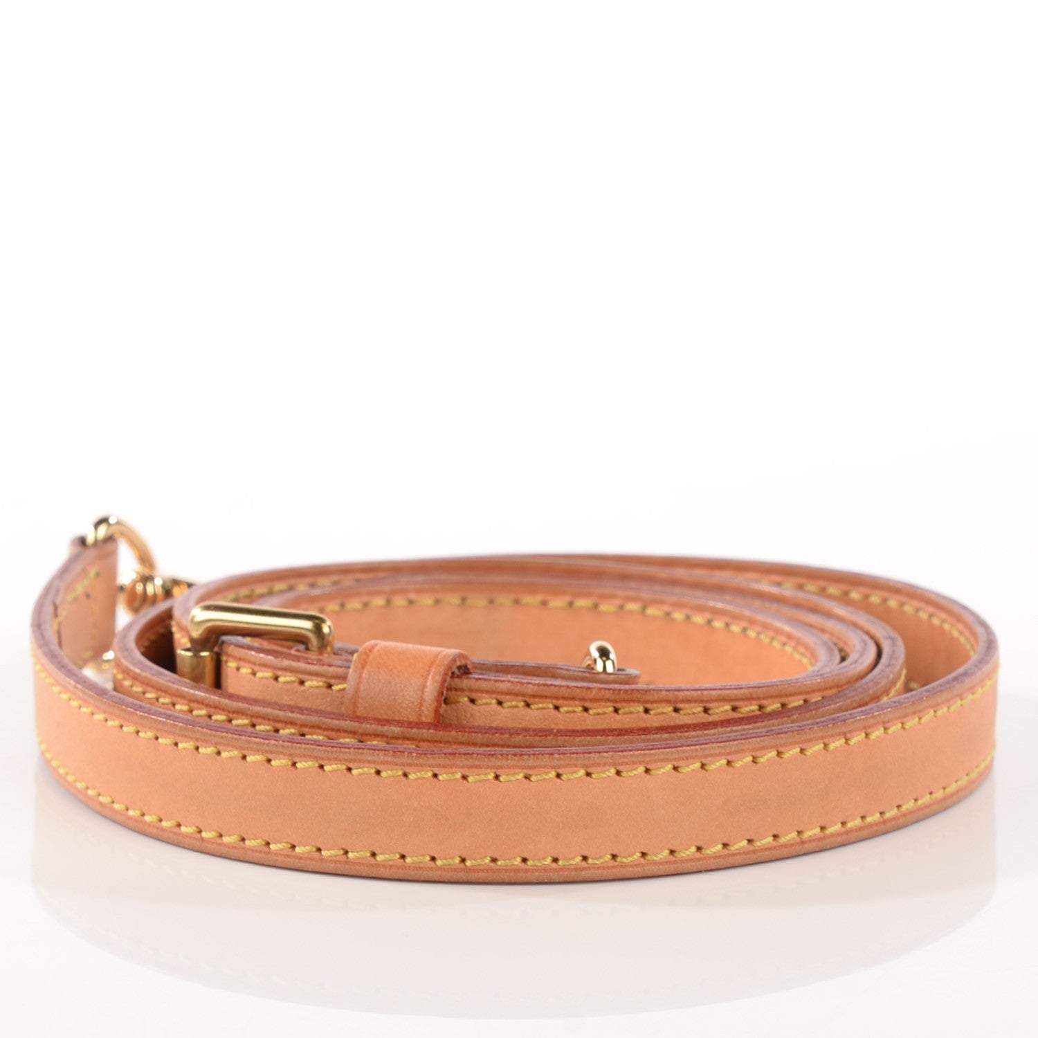 Louis Vuitton Vachetta 16mm Adjustable Shoulder Strap VVN 3 of 5