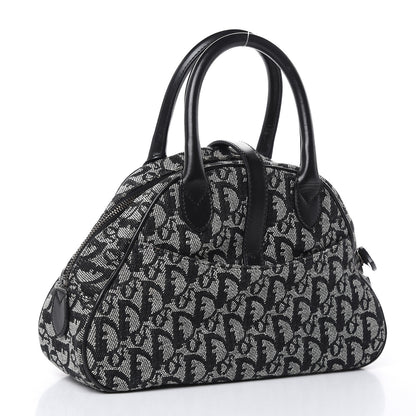 Christian Dior Monogram Mini Saddle Bowler Black 3 of 11